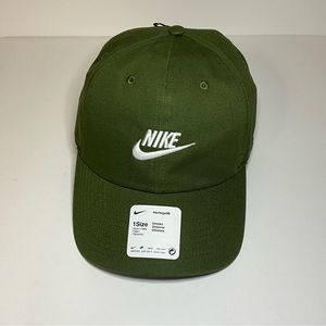 Nike Men's, Adult Unisex Heritage Casual Hat Cap Army Green ONE Size